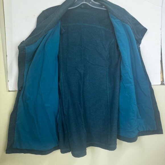 Lululemon Coast Wrap II Stretch Cotton Pockets French Terry Jacket Thumbholes 6 - Picture 10 of 16